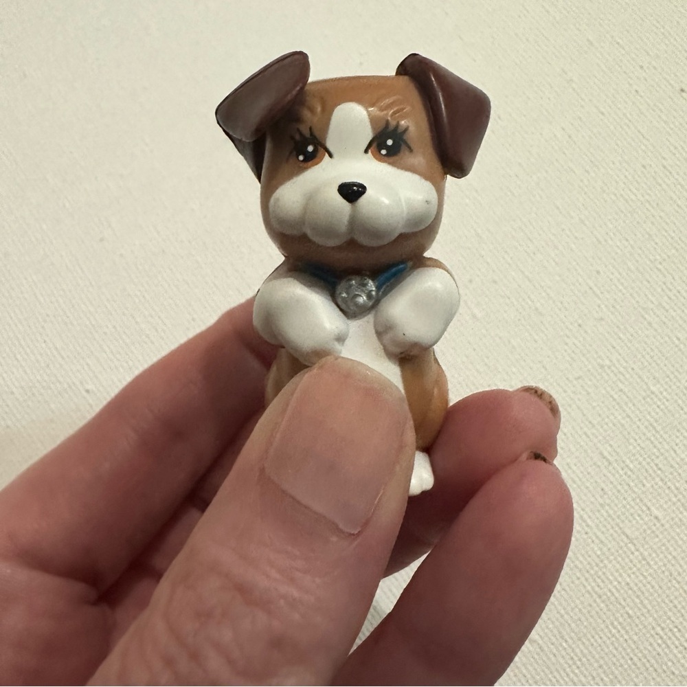 Vintage 1993 Kenner Littlest Pet Shop Prize Winning Pups 3 and Magnetic Bone - Picture 4 of 15